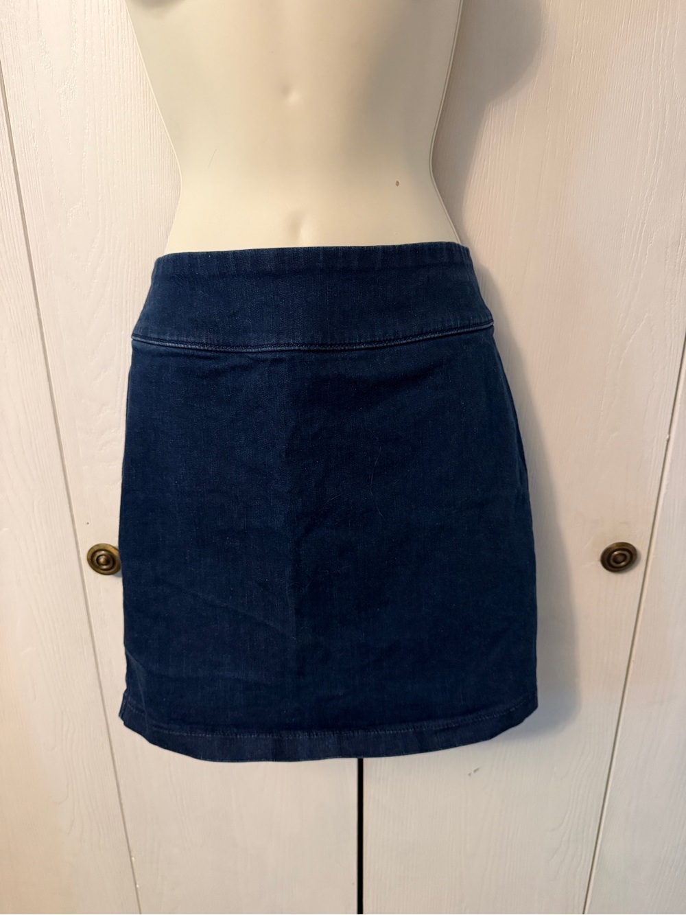 PINK Denim Mini Skirt